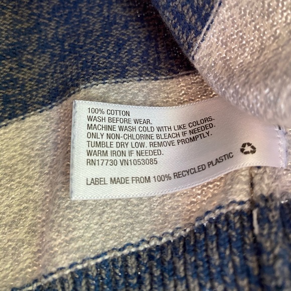 Set of 2 Boy's Striped Sweater Size M 8/10 - Picture 7 of 7